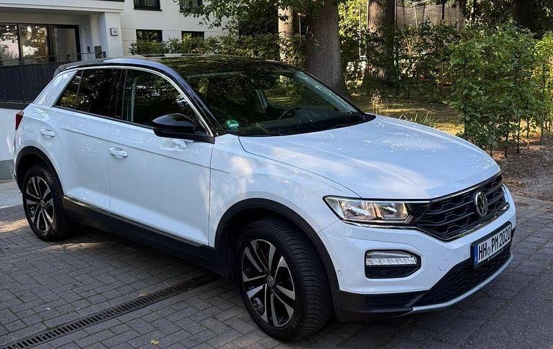 Weiß Gebraucht 2019 VW T-Roc IQ Drive SUV | 20.900 € (Guter Preis) - Bild 1/4