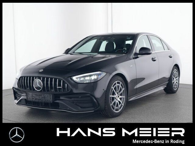 Lack obsidianschwarz Gebraucht 2023 Mercedes C43 AMG Advanced Limousine | 50.890 € (Guter Preis) - Bild 1/4