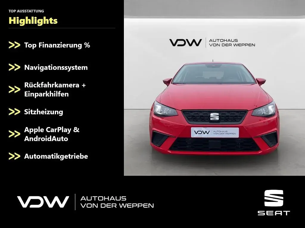 Gebraucht Seat Ibiza Style 116 PS (85 kW) 2024 Rot Kleinwagen