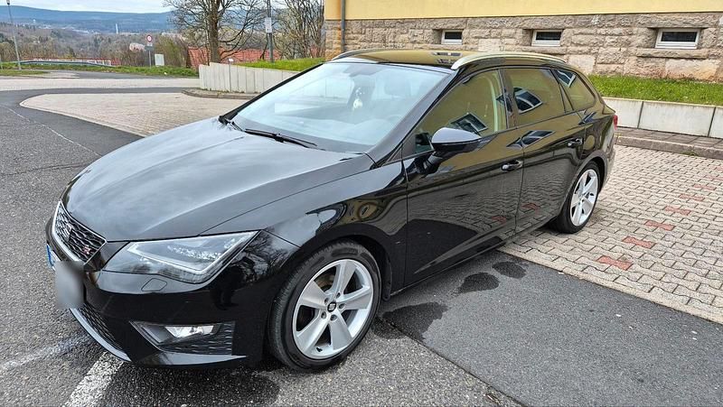 Gebraucht Seat Leon ST FR 125 PS (91 kW) 2015 Schwarz Kombi