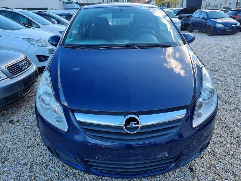 Blau Gebraucht 2009 Opel Corsa Selection Kleinwagen | 1.500 € (Superpreis) - Bild 1/4