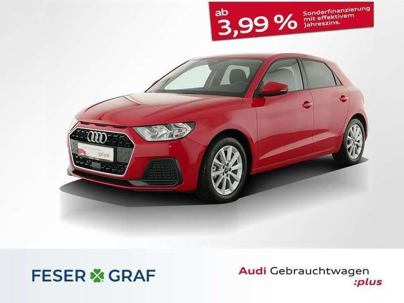 Progressivrot metallic Gebraucht 2024 Audi A1 Sportback Advanced Plus Kleinwagen | 22.330 € (Superpreis) - Bild 1/4
