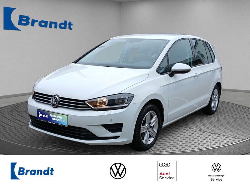 Weiß Gebraucht 2016 VW Golf Sportsvan Comfortline Van / Kleinbus | 13.990 € (Fairer Preis) - Bild 1/3