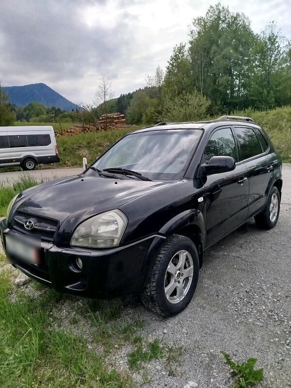 Schwarz Gebraucht 2008 Hyundai Tucson SUV | 2.350 € (Superpreis) - Bild 1/4