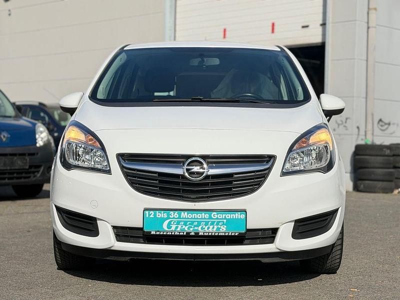 Gebraucht Opel Meriva Edition 101 PS (74 kW) 2017 Weiß Van / Kleinbus