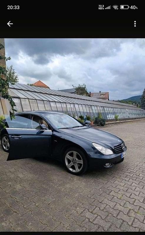 Gebraucht Mercedes CLS320 224 PS (164 kW) 2007 Blau Coupé