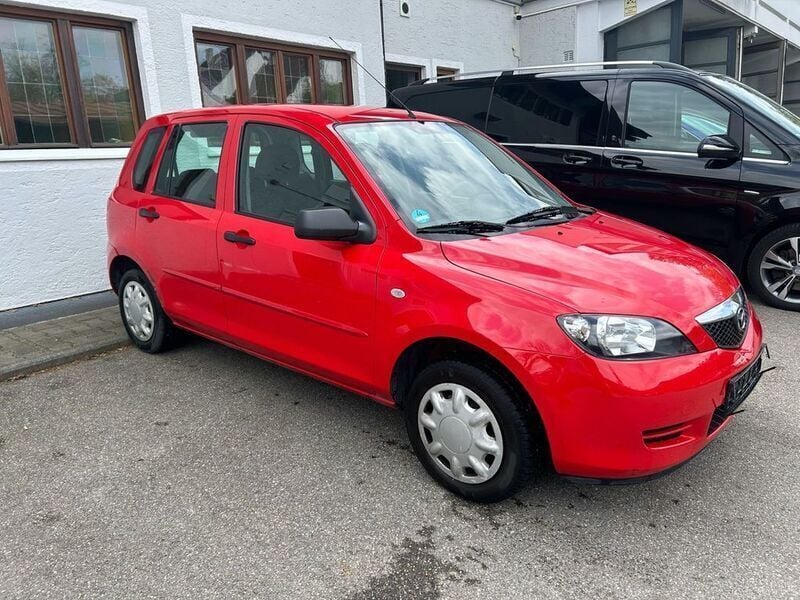 Gebraucht Mazda 2 Comfort 75 PS (55 kW) 2005 Rot Van / Kleinbus