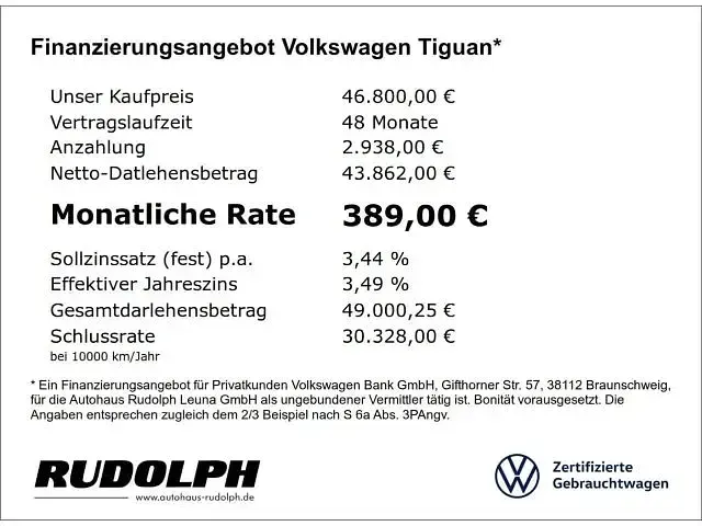 Gebraucht VW Tiguan R-line 265 PS (194 kW) 2024 Rot SUV
