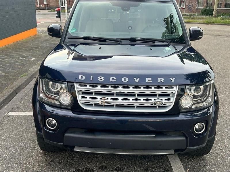 Blau Gebraucht 2016 Land Rover Discovery 4 HSE SUV | 15.900 € (Guter Preis) - Bild 1/4