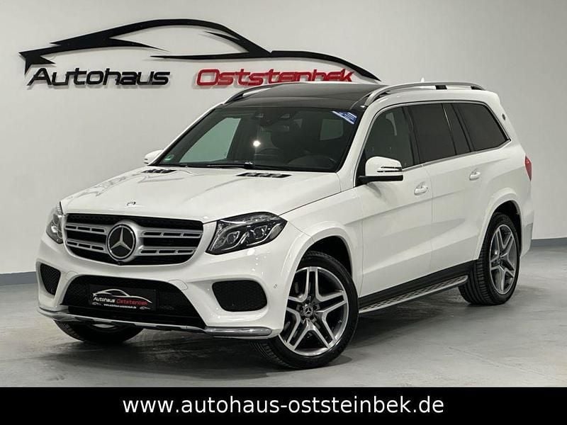 Weiß Gebraucht 2017 Mercedes GLS350 AMG line SUV | 45.990 € (Fairer Preis) - Bild 1/4