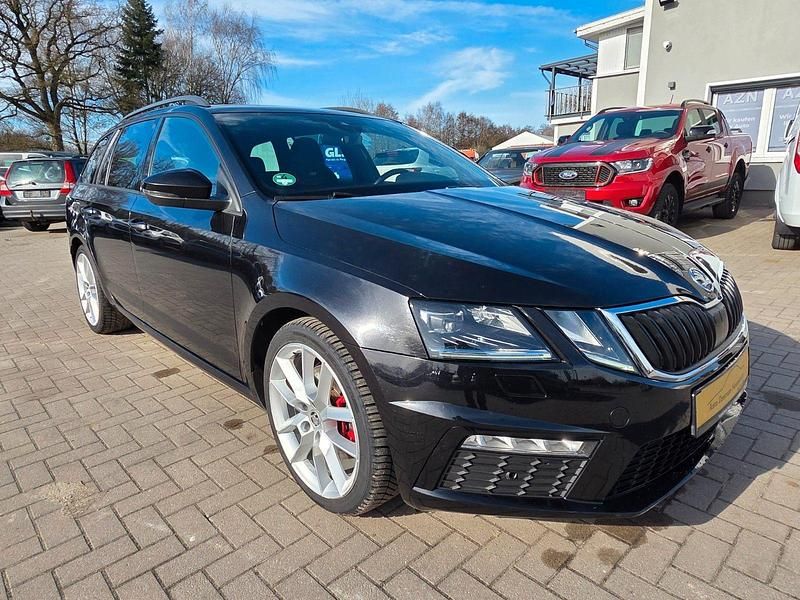 Gebraucht Skoda Octavia RS 184 PS (135 kW) 2018 Schwarz Kombi