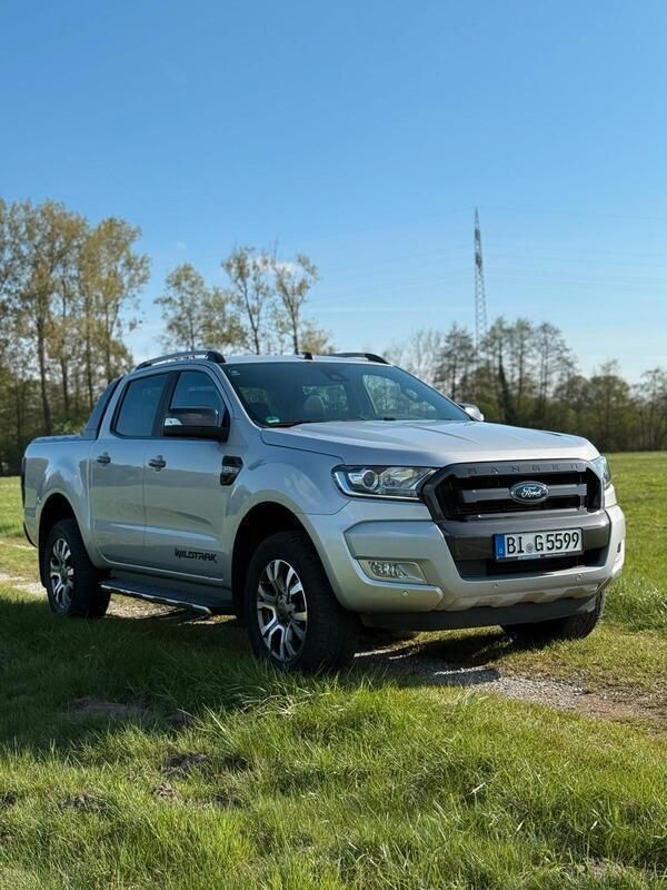Silber Gebraucht 2019 Ford Ranger Abholung | 24.400 € (Fairer Preis) - Bild 1/4