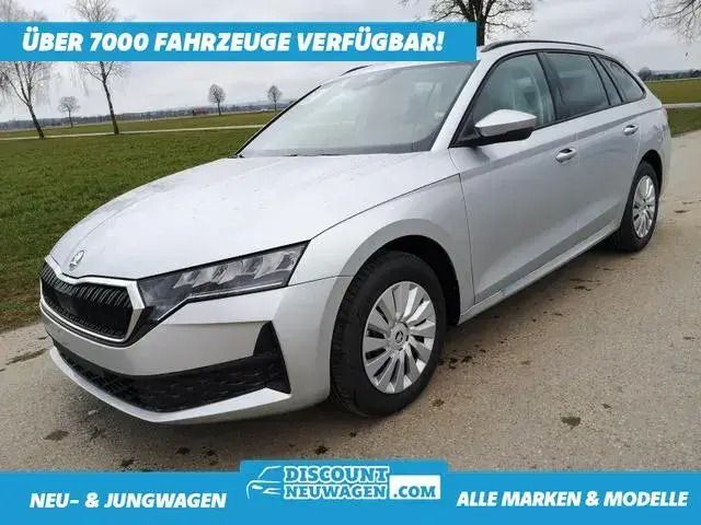 Reflexsilber metallic Neu 2025 Skoda Octavia Essence Kombi | 29.990 € (Guter Preis) - Bild 1/4
