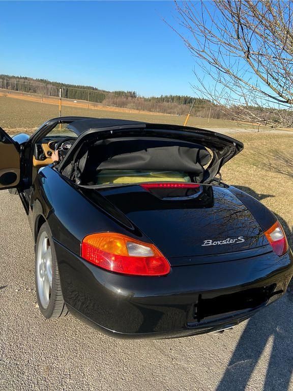 Gebraucht Porsche Boxster S 252 PS (185 kW) 2000 Schwarz Cabrio