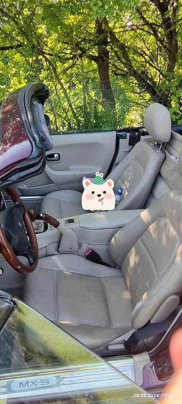 Gebraucht Mazda MX5 110 PS (80 kW) 2000 Rot Cabrio