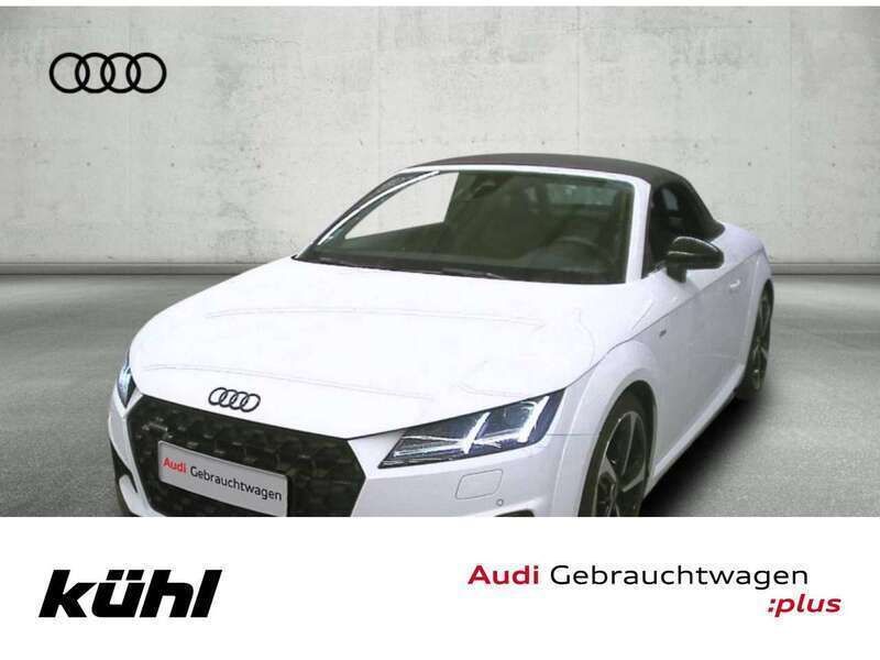 Gletscherweiß metallic Gebraucht 2023 Audi TT S-Line Cabrio | 44.980 € (Fairer Preis) - Bild 1/2