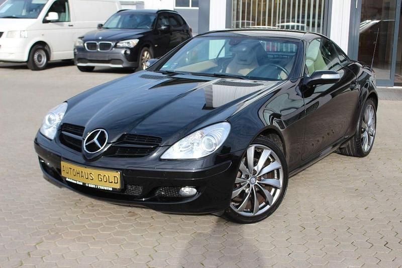 Schwarz Gebraucht 2006 Mercedes SLK200 Cabrio | 6.690 € (Guter Preis) - Bild 1/4