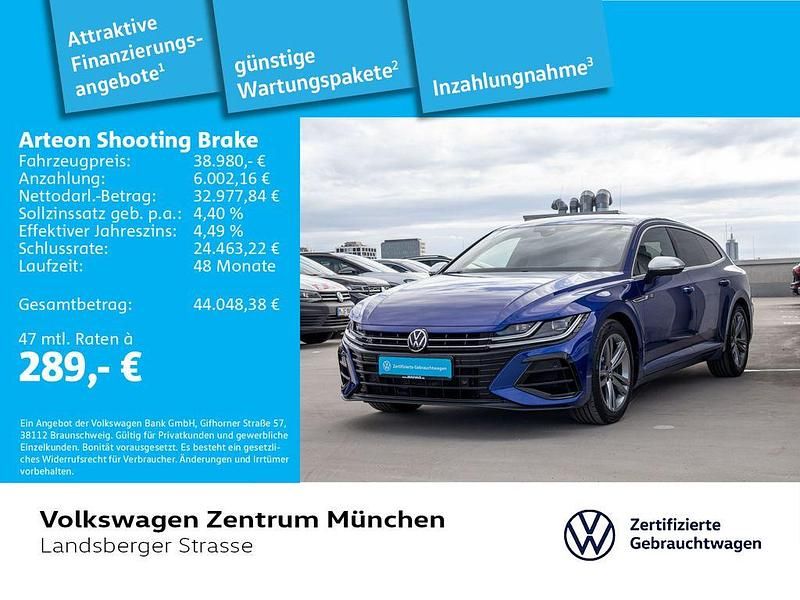 Gebraucht VW Arteon R 320 PS (235 kW) 2023 Blau Kombi