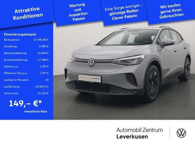 Grau / mondstein grau Gebraucht 2021 VW ID.4 Pure SUV | 21.980 € (Fairer Preis) - Bild 1/4