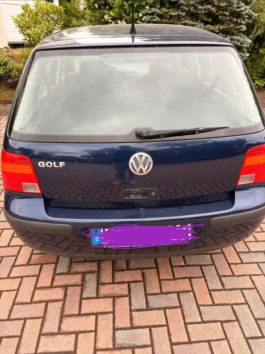 Gebraucht VW Golf IV 75 PS (55 kW) 1999 Blau Kleinwagen
