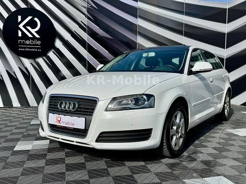 Gebraucht Audi A3 Ambiente 125 PS (91 kW) 2009 Weiß Kleinwagen