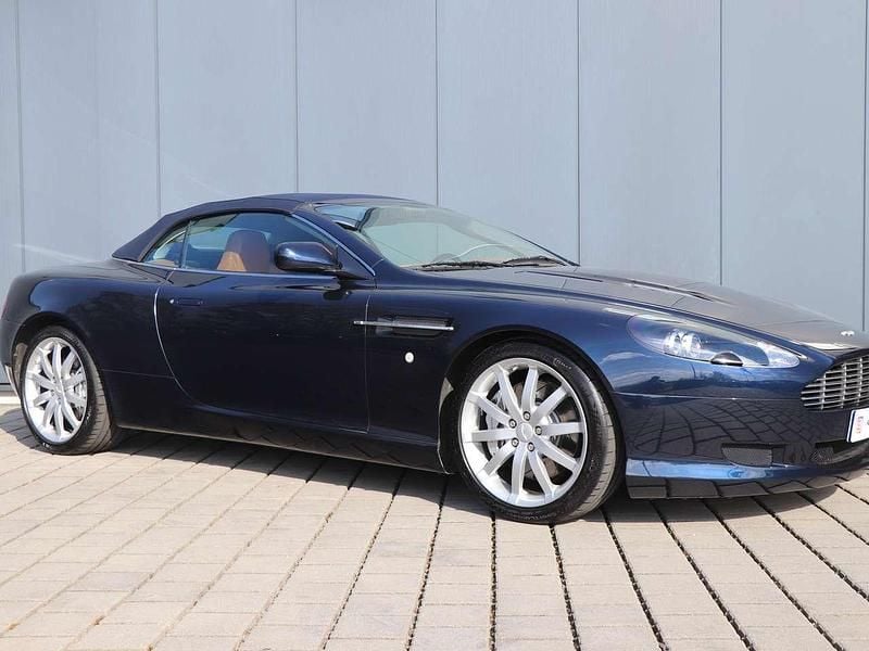 Blau Gebraucht 2008 Aston Martin DB9 Cabrio | 63.500 € (Superpreis) - Bild 1/4