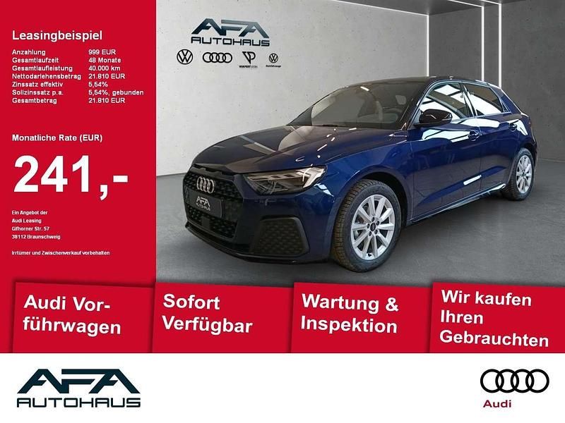 Navarrablau metallic Gebraucht 2025 Audi A1 Sportback Advanced Kleinwagen | 22.499 € (Superpreis) - Bild 1/4