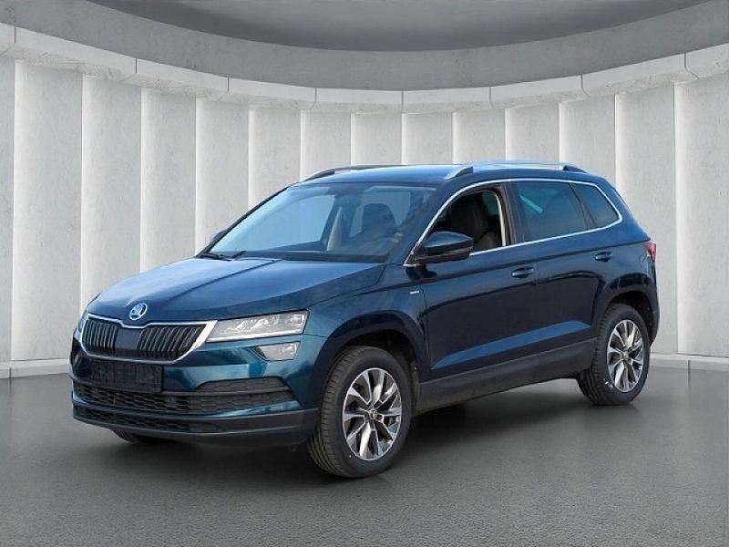 Blau Gebraucht 2021 Skoda Karoq Clever SUV | 24.449 € (Fairer Preis) - Bild 1/4