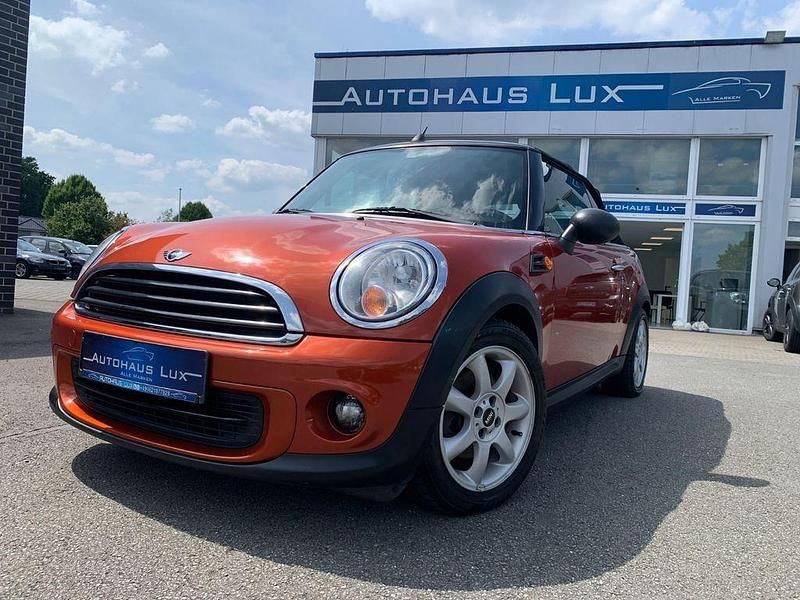 Orange Gebraucht 2012 Mini One Cabriolet Cabrio | 6.999 € (Fairer Preis) - Bild 1/4
