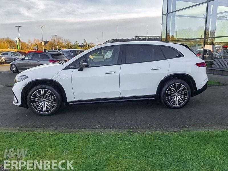 Gebraucht Mercedes EQS500 AMG line 330 kW (449 PS) 2023 Polarweiss  unilack SUV