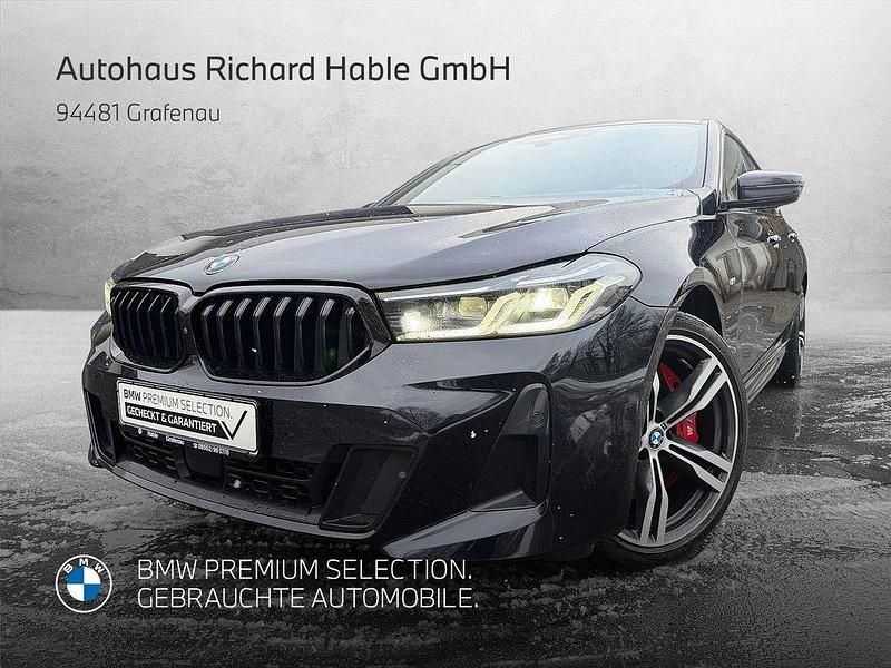 Schwarz Gebraucht 2021 BMW 640 Sport Line Coupé | 49.900 € (Teuer) - Bild 1/4