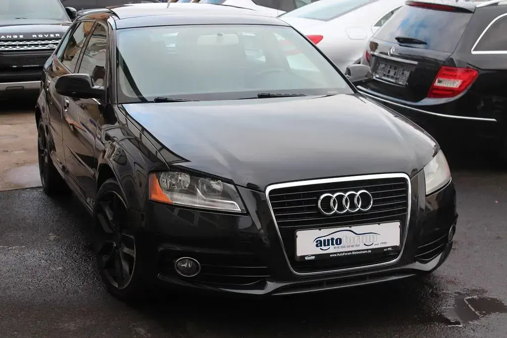 Używany Audi A3 S-Line 200 KM (147 kW) 2012 Czarny Hatchback