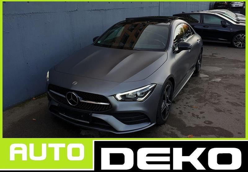 Grau Gebraucht 2022 Mercedes CLA200 AMG Limousine | 31.870 € (Etwas zu teuer) - Bild 1/4