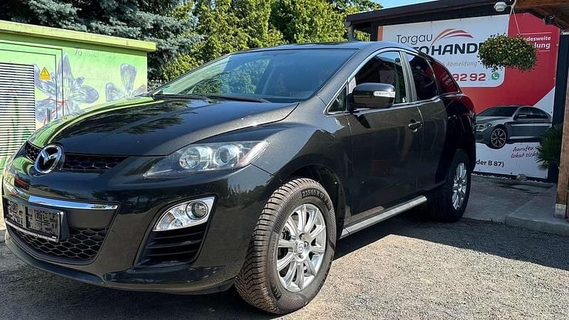 Anubisschwarz metallic Gebraucht 2011 Mazda CX-7 Prime-Line SUV | 6.699 € (Fairer Preis) - Bild 1/4