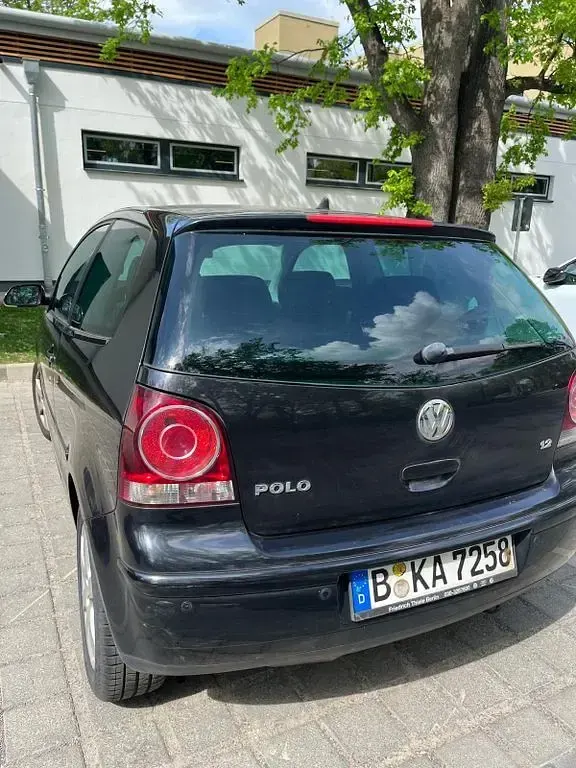 Gebraucht VW Polo Trendline 60 PS (44 kW) 2009 Schwarz Kleinwagen