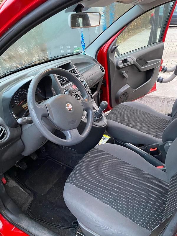 Gebraucht Fiat Panda 2008 Rot Kleinwagen