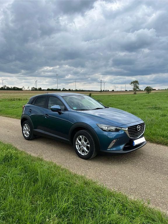 Blau Gebraucht 2018 Mazda CX-3 Center-Line SUV | 11.800 € (Guter Preis) - Bild 1/4