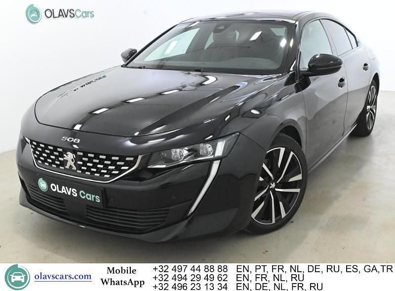 Schwarz Gebraucht 2021 Peugeot 508 GT-line Limousine | 19.602 € (Guter Preis) - Bild 1/4