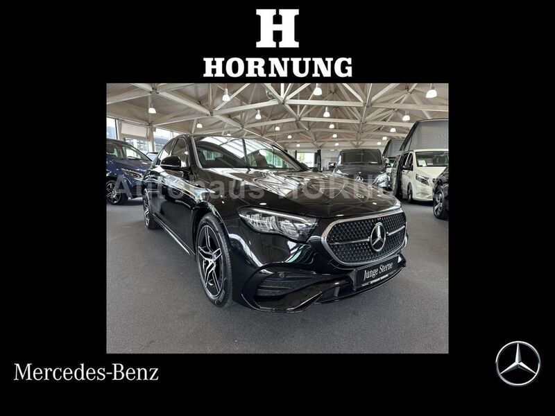 Metalliclack obsidianschwarz Gebraucht 2023 Mercedes E200 AMG Limousine | 45.900 € (Etwas zu teuer) - Bild 1/4