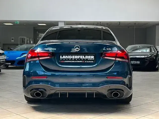 Gebraucht Mercedes A35 AMG AMG 306 PS (225 kW) 2020 Denimblau  metalliclack Limousine