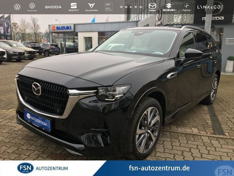 Jet black Gebraucht 2024 Mazda CX-80 Takumi-Line SUV | 58.950 € (Fairer Preis) - Bild 1/4