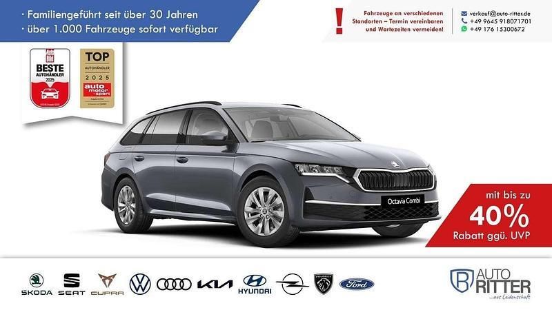 Graphitegrau metallic Neu 2025 Skoda Octavia Selection Kombi | 31.741 € (Guter Preis) - Bild 1/4