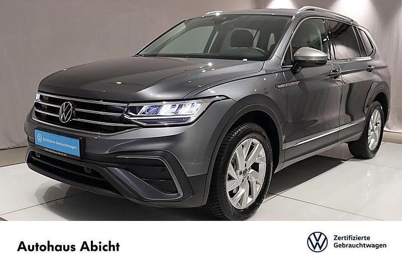 Platinum grey (grau) Gebraucht 2024 VW Tiguan Allspace Life SUV | 35.950 € (Guter Preis) - Bild 1/4