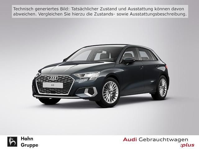 Manhattangrau metallic Gebraucht 2024 Audi A3 Advanced | 26.930 € (Superpreis) - Bild 1/4
