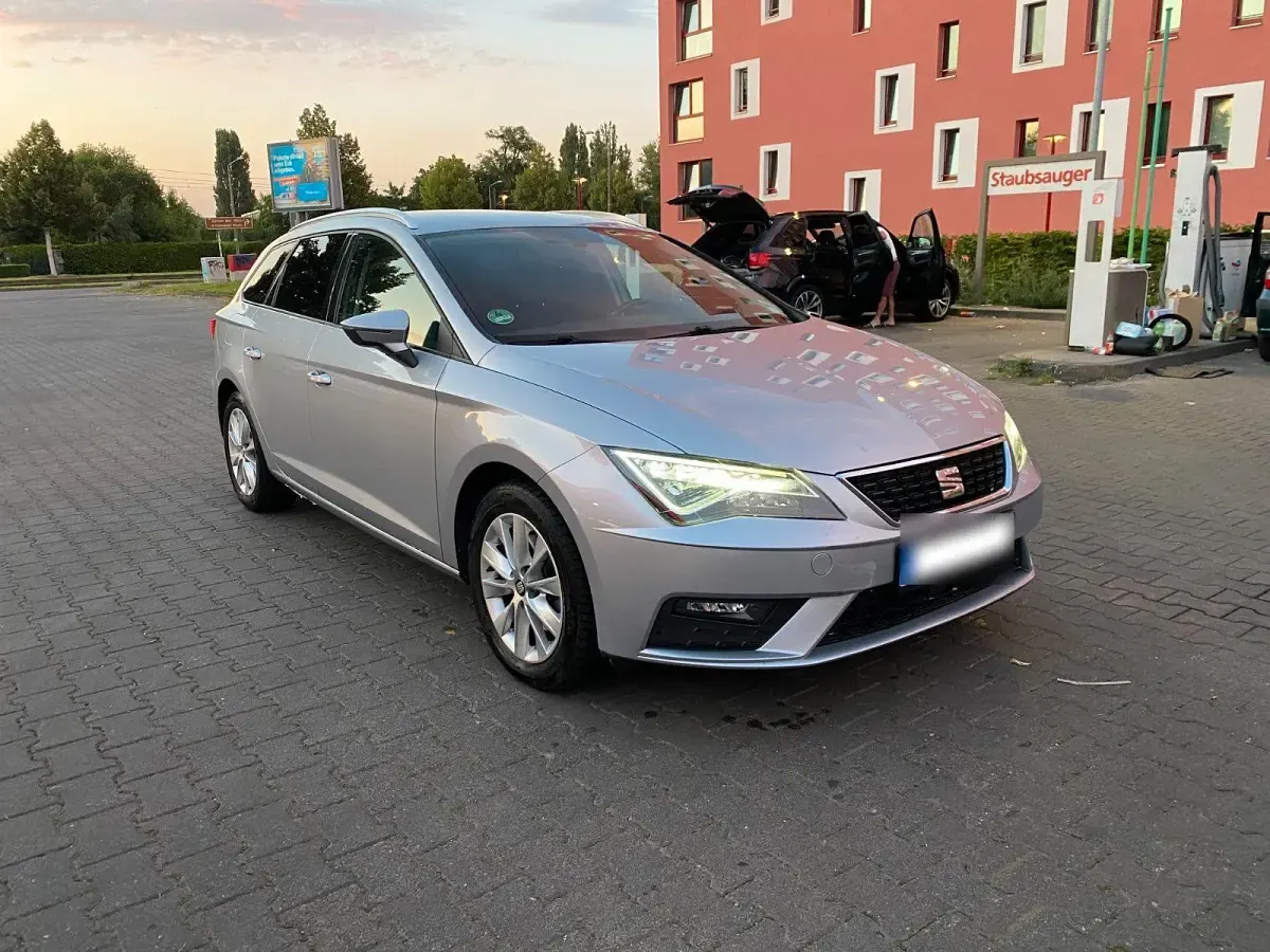 Gebraucht Seat Leon 116 PS (85 kW) 2018 Silber Kombi