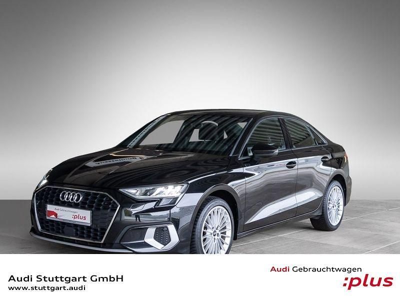 Mythosschwarz metallic Gebraucht 2021 Audi A3 Advanced Limousine | 27.540 € (Fairer Preis) - Bild 1/4