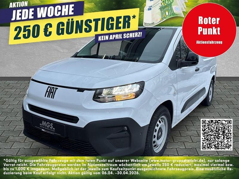 Neu Fiat e-Doblò S 100 kW (136 PS) 2025 Gelato weiß Van / Kleinbus