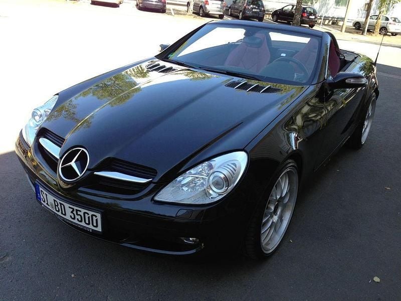 Gebraucht Mercedes SLK350 272 PS (200 kW) 2004 Schwarz Cabrio