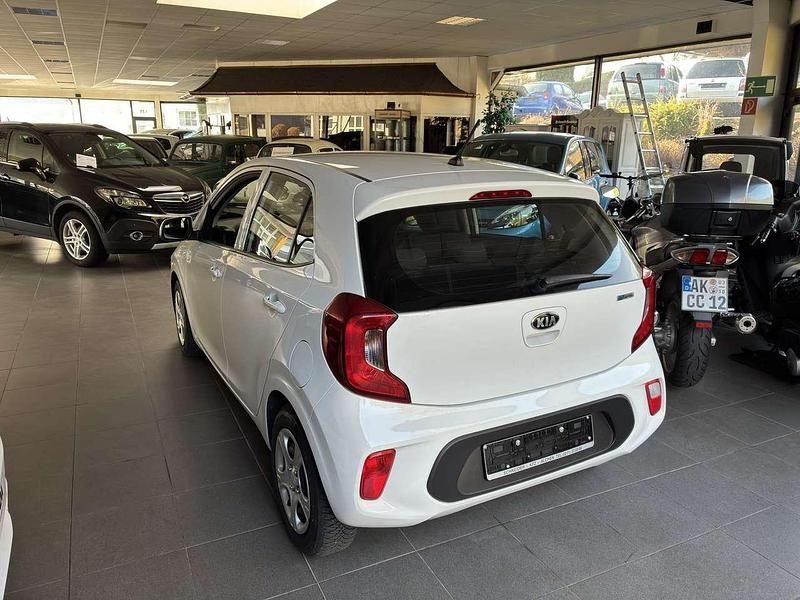 Gebraucht Kia Picanto Edition 7 67 PS (49 kW) 2017 (ud) schneeweiss Kleinwagen