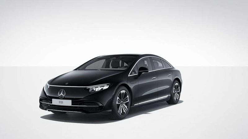 Schwarz Gebraucht 2021 Mercedes EQS450+ Electric Art Limousine | 55.730 € (Superpreis) - Bild 1/4